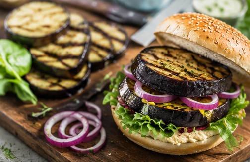 aubergineburger